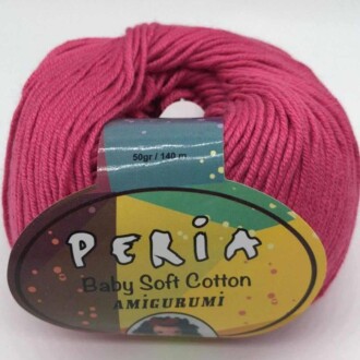 Peria Baby Cotton Amigurumi Örgü İpi 19 Fuşya - Peria