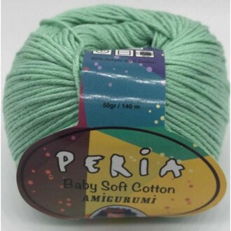 Peria Baby Cotton Amigurumi Örgü İpi 20 Su Yeşili - Peria
