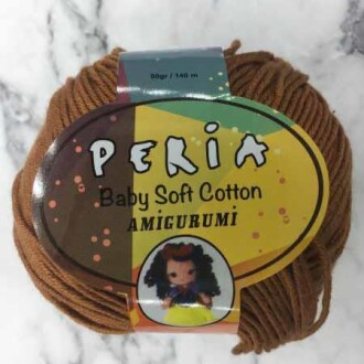 Peria Baby Cotton Amigurumi Örgü İpi 24 Tarçın - Peria