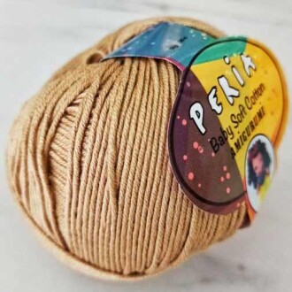 Peria Baby Cotton Amigurumi Örgü İpi 9 Karamel - Peria