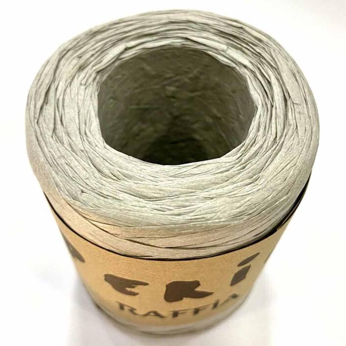 Peria Yumuşak Rafya İpi ( 150 Gram ) Açık Gri - 2