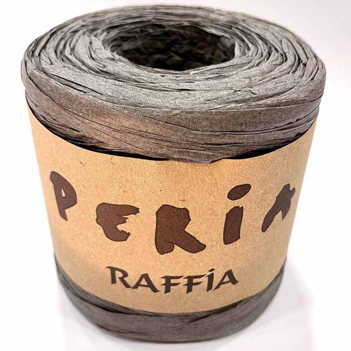 Peria Yumuşak Rafya İpi ( 150 Gram ) Füme - 1