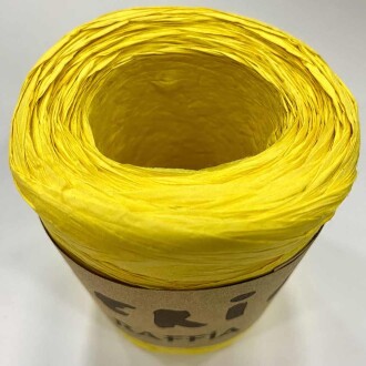 Peria Yumuşak Rafya İpi ( 150 Gram ) Sarı - 2