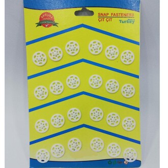 Plastik Çıtçıt 15 Mm - Orivyum