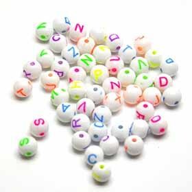 Plastik Harf Beyaz Yuvarlak 6 Mm ( 250 Gr ) - Orivyum