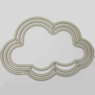 Plastik Makrome Ve Kapı Süsü Aparatı Bulut 3 Lu - Orivyum