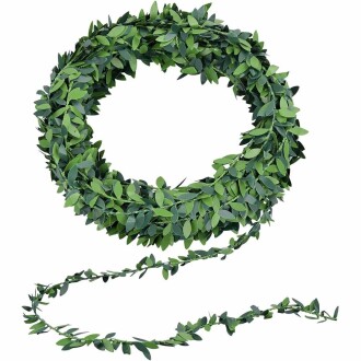 Plastik Yaprak Yapay Şerit Sarmaşık 7.5 Metre - Orivyum