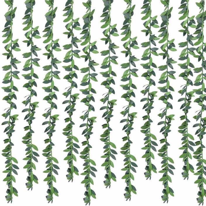 Plastik Yaprak Yapay Şerit Sarmaşık 7.5 Metre - 2