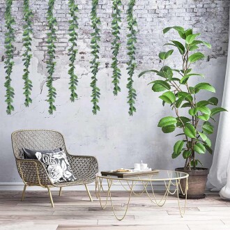 Plastik Yaprak Yapay Şerit Sarmaşık 7.5 Metre - 3