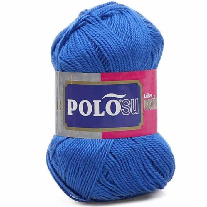 Polosu Lüks Patik El Örgü İpi 312 Koyu Mavi ( 5 Adet ) - 1