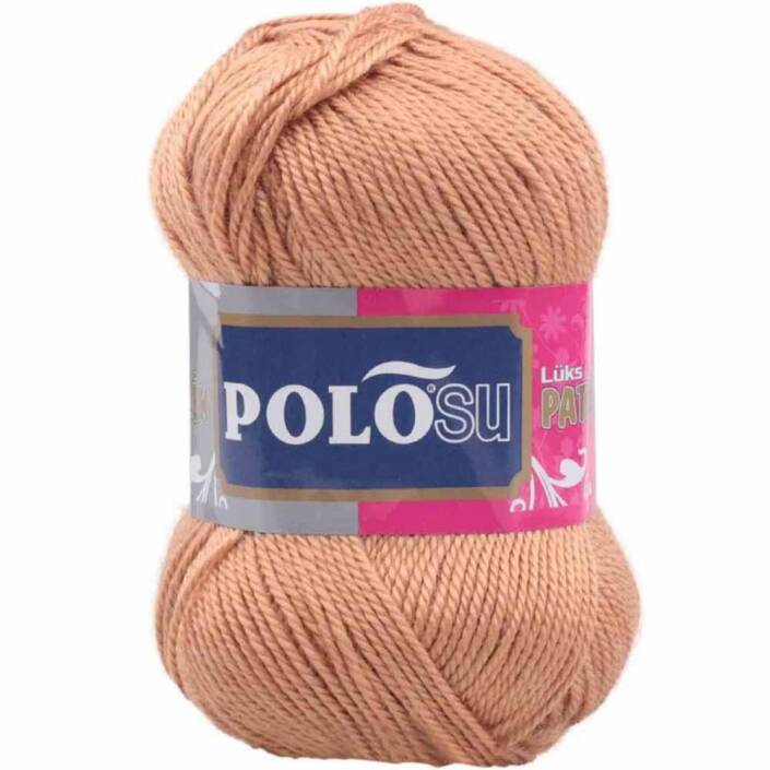 Polosu Lüks Patik El Örgü İpi 321 Koyu Bej ( 5 Adet ) - 1