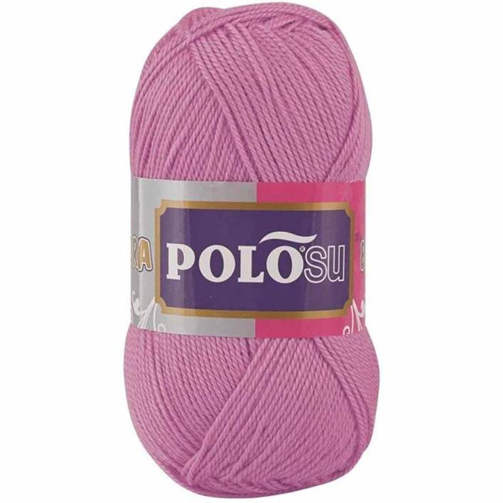 Polosu Lüks Patik El Örgü İpi 349 Açık Lila ( 5 Adet ) - 1