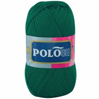 Polosu Lüks Patik El Örgü İpi 353 Yeşil ( 5 Adet ) - 1