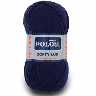 Polosu Softy Lux Bebe El Örgü İpi 432 Lacivert ( 5 Adet ) - Polosu
