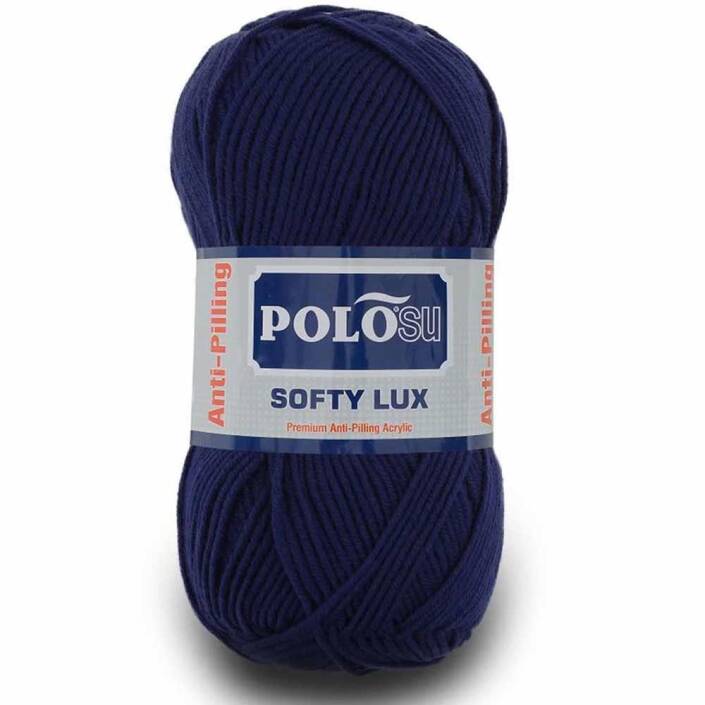 Polosu Softy Lux Bebe El Örgü İpi 432 Lacivert ( 5 Adet ) - 1