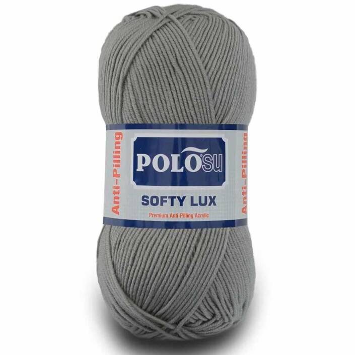 Polosu Softy Lux Bebe El Örgü İpi 433 Açık Gri ( 5 Adet ) - 1