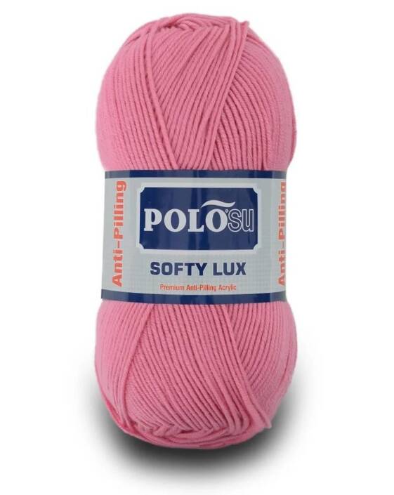 Polosu Softy Lux Bebe El Örgü İpi 445 Açık Mürdüm ( 5 Adet ) - 1