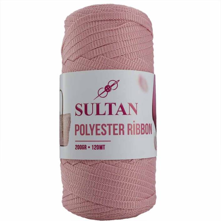 Polyester Ribbon Makrome ( 200 Gr ) 642 Pudra - 1