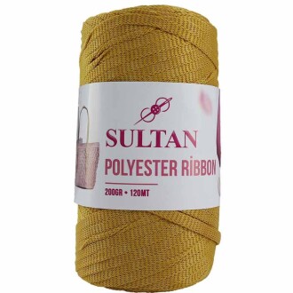Polyester Ribbon Makrome ( 200 Gr ) 646 Hardal - SULTAN