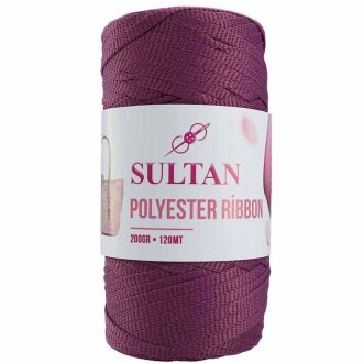 Polyester Ribbon Makrome ( 200 Gr ) 648 Açık Mürdüm - Sultan