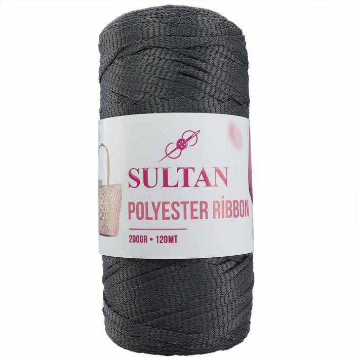 Polyester Ribbon Makrome ( 200 Gr ) 655 Füme - 1