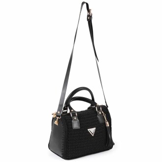 PRD Saplı Yan Körüklü Deri Çanta Seti - 2