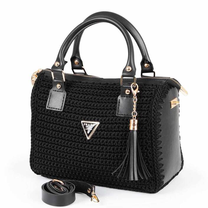 PRD Saplı Yan Körüklü Deri Çanta Seti - 3