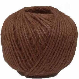 Renkli Jüt İp Kahverengi ( Hasır İp -Kendir İp -Çuval İpi -Kırnap İpi ) - Orivyum