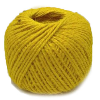 Renkli Jüt İp Sarı ( Hasır İp -Kendir İp -Çuval İpi -Kırnap İpi ) - Orivyum