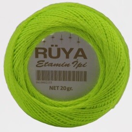 Rüya Etamin İpi Fosfor Yeşil - Rüya