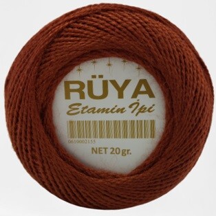 Rüya Etamin İpi Kahverengi - Rüya