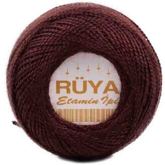 Rüya Etamin İpi Koyu Kahverengi - Rüya