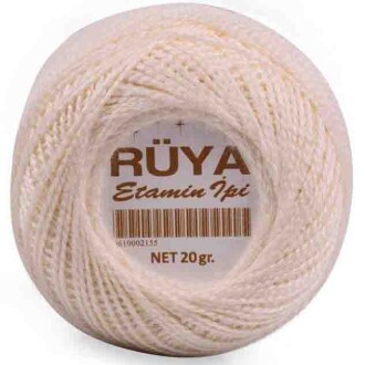 Rüya Etamin İpi Krem - Rüya