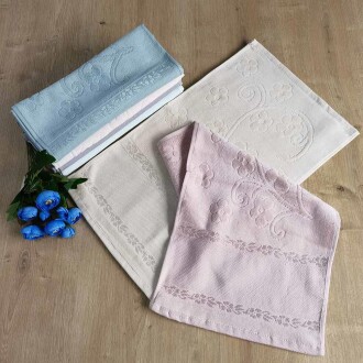 Rüya Etamin İşleme Kanaviçe Havlusu Düz ( 30x50 ) 1 Adet - Rüya