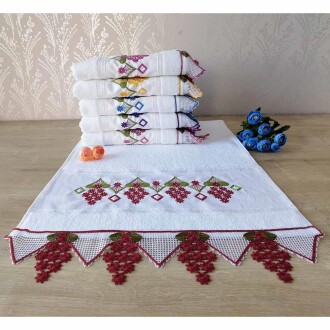 Rüya Kopanaki Güpürlü Havlu ( 50x90 ) 1 Adet - Rüya