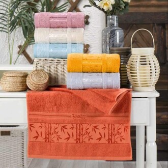 Rüya Lüks Bambu Yüz Havlusu ( 50x90 ) 1 Adet - Rüya