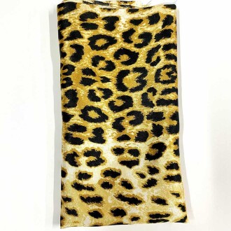 Saten Astar Kumaş ( 50x100 Cm ) Leopar L1 - Orivyum