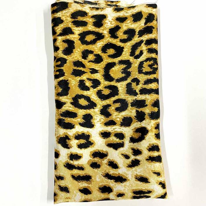 Saten Astar Kumaş ( 50x100 Cm ) Leopar L1 - 1