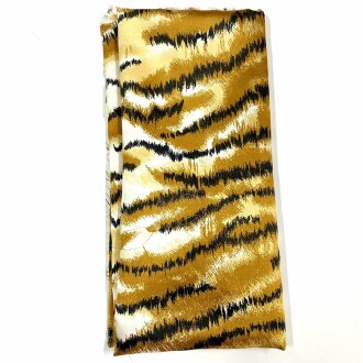 Saten Astar Kumaş ( 50x100 Cm ) Leopar L2 - Orivyum