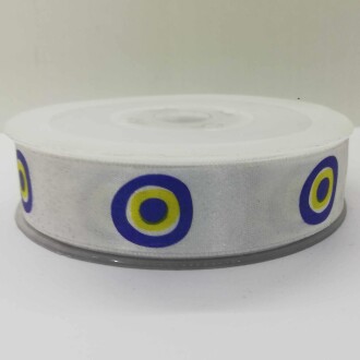 Saten Kurdele Nazar Boncuğu ( 1 Metre ) - Orivyum