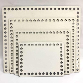 Sepet Tabanı Dikdörtgen Beyaz ( 1 Adet ) - Orivyum