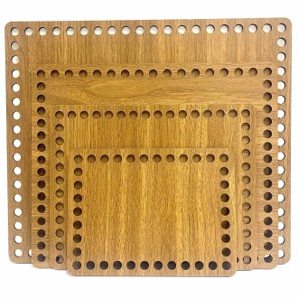 Sepet Tabanı Dikdörtgen Kahverengi ( 1 Adet ) - Orivyum