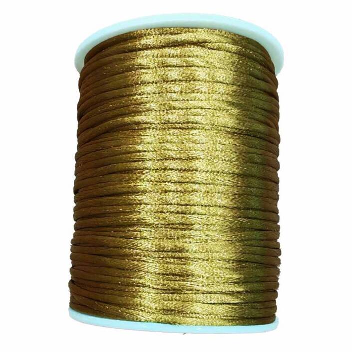 Sıçan Kuyruğu İpi Karamel ( Floş İp ) 100 Yard - 2
