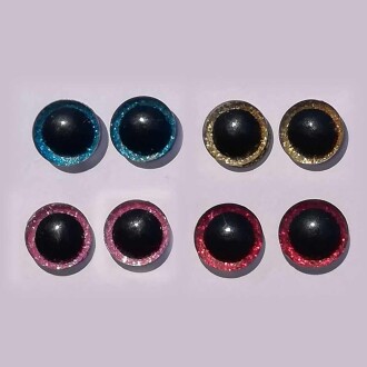 Simli Amigurumi Kilitli Göz 16 Mm ( 1 Çift ) - Orivyum