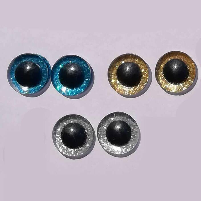 Simli Amigurumi Kilitli Göz 18 Mm ( 1 Çift ) - 1