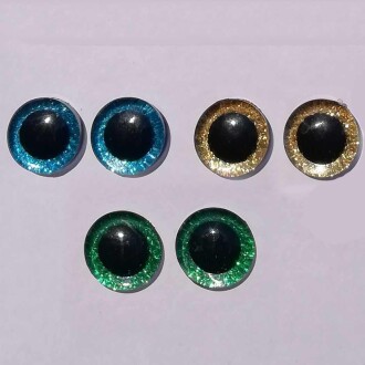 Simli Amigurumi Kilitli Göz 20 Mm ( 1 Çift ) - Orivyum