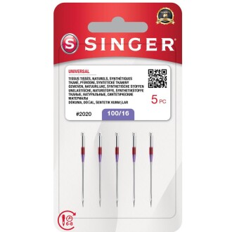 Singer Dikiş & Nakış Makinası İğnesi 16 Numara 2020 100/16 - Singer
