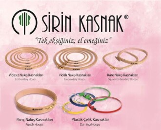 Şirin Ahşap Vidalı Kasnak ( 1 Adet ) - 5