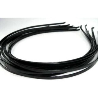 Siyah Metal Taç ( 4 Adet ) 3 mm - Orivyum