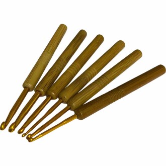 Sultan 6 Adet Bambu Örgü Tığı Seti - 2